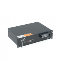 Акумуляторна батарея Ritar LiFePO4 25,6V 100Ah с Bluetooth, 2560Wh BMS100@8S для монтажу в стійку ( 522 х 240 х 219 (224) ), 23k