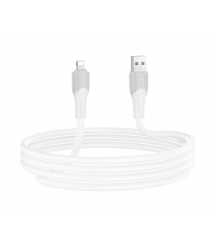 Кабель Hoco X106, Lightning-USB, 2,4A, довжина 2м, White, BOX