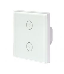 Умный выключатель света двойной с WiFi Trinix TRX-LS02(WiFi)