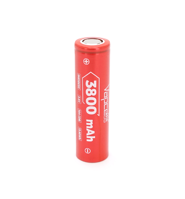 Акумулятор 18650 Li-Ion Vapcell INR18650 F38, 3800mah, 10A, 4.2 - 3.6 - 2.5V