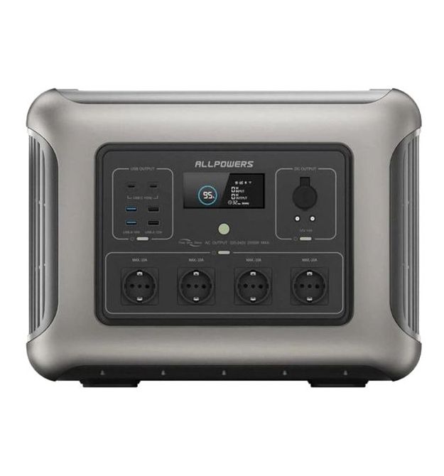 Портативная зарядная станция ALLPOWERS R2500 2016 Вт·ч LiFePO4 2500 Вт
