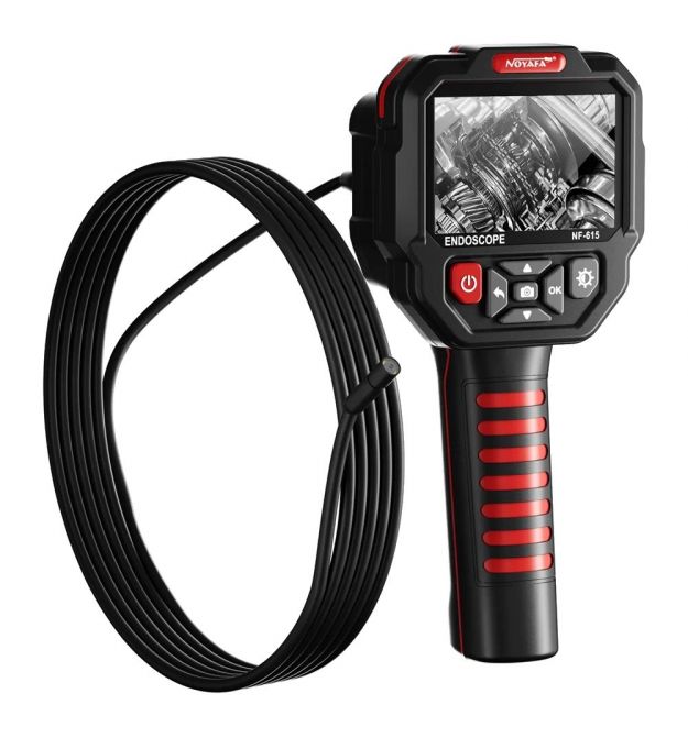 Промышленный эндоскоп NOYAFA NF-615 (8мм) 1080P Full HD, 3.5″ IPS