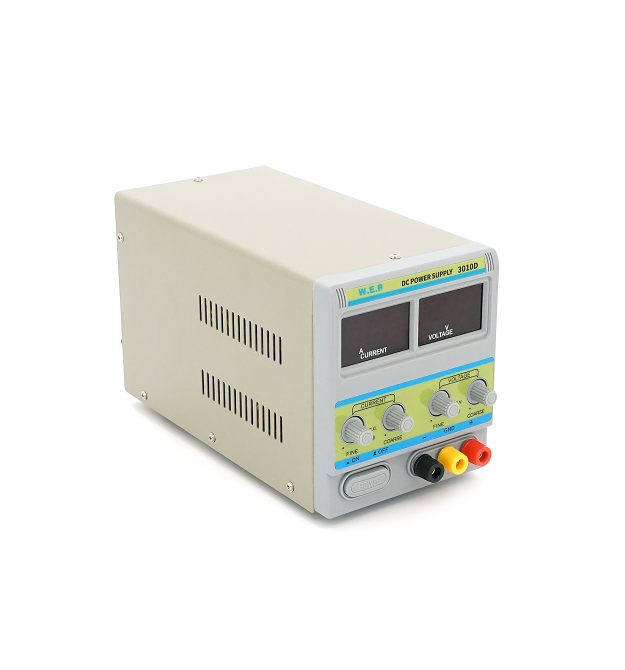 Блок живлення з цифровою індикацією WEP-PS3010D, 30V, 10A, трансформаторний, з цифровою індикацією
