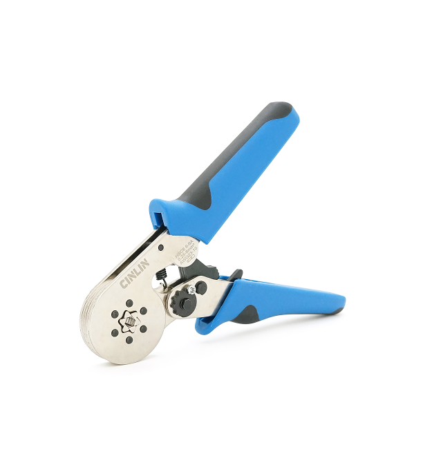 Крімпер CINLINELE HCS8 6-6 для обтиску кабельного накінечника, 0.25-6mm2, Blue