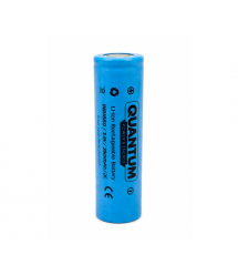 Акумулятор 18650 Li-Ion QUANTUM INR18650FT 3800mAh 2C, 3.6V, Blue