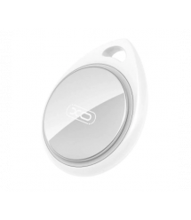 Розумний Брелок XO LP02 Apple MFI Bluetooth Airtag (For IOS system devices) для пошуку речей (ключів) Anti-Lost, Білий, 39*39*7