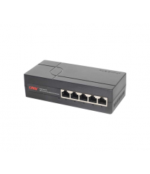 4х портовий Gigabit Smart PoE комутатор ONV-H3054PEBS, 4хРоЕ 1000Мбіт + 1хUplink 1000Мбіт, IEEE802.3af - at, потужність 65Вт, пл