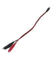 Кабель переходник DC (male) - Alligator Clip "крокодил"