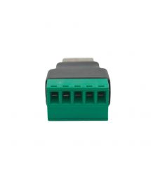 Разъем USB под зажим (male)