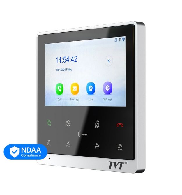 IP-відеодомофон з WiFi 4.3" TVT TE-VH1104S1-PTW