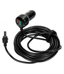 Кабель живлення для Starlink Mini E-NET автомобільний прикурювач-DC з USB Type-C та LED 3м