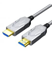 Кабель оптичний армований HDMI 2.1 80m Dtech DT-HF8080K
