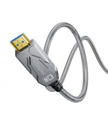 Кабель оптичний армований HDMI 2.1 100m Dtech DT-HF8100K
