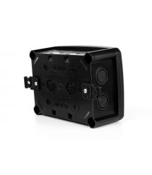 Коробка розподільча KP123BPF чорна IP67 з 10 кабельними вводами, з кріпленнями