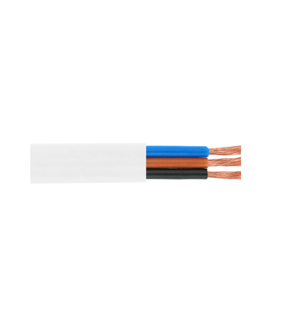 Кабель Одескабель 03VVH2-F 3G2,5 білий, бухта 100м