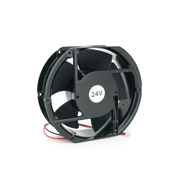Кулер для охолодження серверних БП FYH15051DHB DC sleeve fan 2pin під паяння - 172*150*51мм, 24V - 1.5A, 2600об - хв.