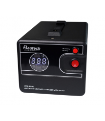 Стабілізатор напруги релейний Bautech AVS-R500VA - 300W однофазний, підлогового монтажу, LED дисплей, діапазон 150-270V, AC2308%