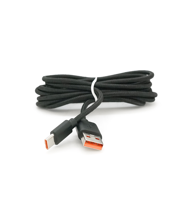Кабель USB для Type-C (male to male), 10A, Підтримка SCP, QC3.0, PD до 240Вт, 480Mbps, довжина 2.0м, обплетення, Black, Box