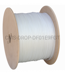 Кабель FTTH 2FG MB абонентского доступа, U-N(2ZN)H, 1E9-125, G.657.A2-B2, универсальный, 500N, FRNC, 1000м, прозрачный