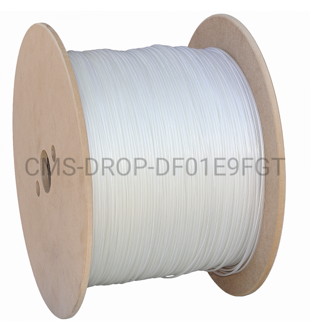 Кабель FTTH 2FG MB абонентского доступа, U-N(2ZN)H, 1E9-125, G.657.A2-B2, универсальный, 500N, FRNC, 1000м, прозрачный