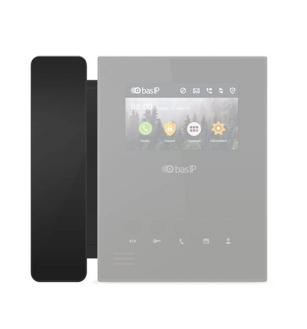 Аудіотрубка SP-AU black до IP-домофону AU-04L