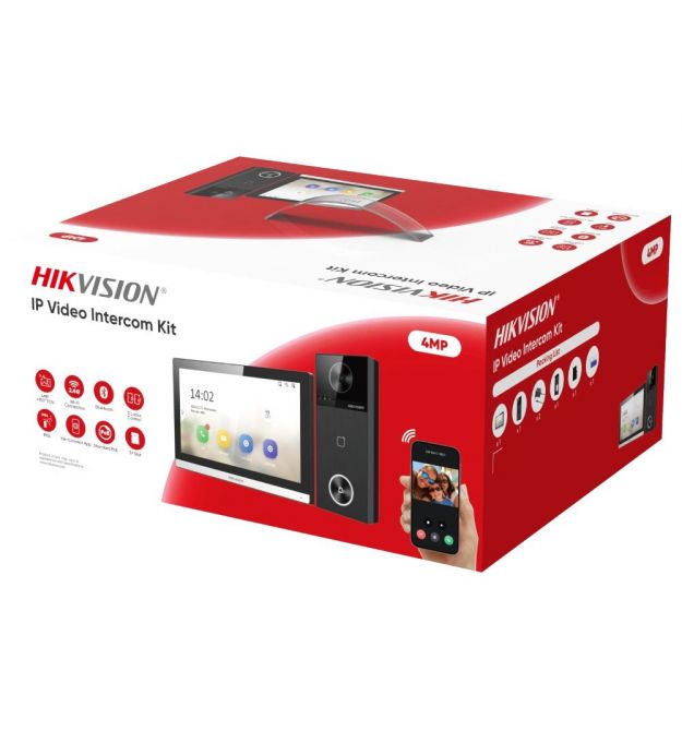 Комплект IP-видеодомофона Hikvsion DS-KIS610-P