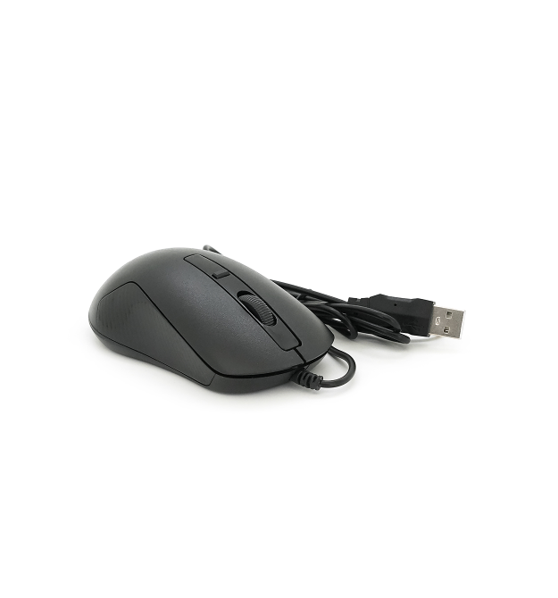 Миша провідна JEDEL CP101, 800 - 1200 - 1600DPI, кабель 1,35 м. 125x66x35 мм. 97 гр. Black. Box