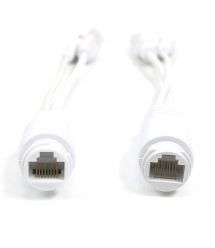 Passive PoE перехідник IP+DC - Extender over UTP, Waterproof (вологозахищений) Black