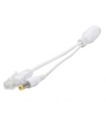 Passive PoE перехідник IP+DC - Extender over UTP, Waterproof (вологозахищений) Black
