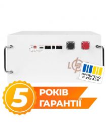 Аккумулятор LP LiFePO4 51,2 V-150 Ah (7680 Wh) (BMS JK 150 А/100 А) RM RS485/CAN WH