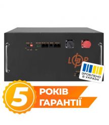 Акумулятор LP LiFePO4 51,2 V-150 Ah (7680 Wh) (BMS JK 150 А/100 А) RM RS485/CAN BL