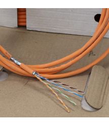 Кабель F-UTP кат. 5E, 24AWG, обол. LS0H(B2ca), 305 м, помаранчевий