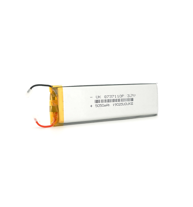 Літій-полімерний акумулятор 8.7*37*110mm (Li-ion 3.7В 5050мА&ampmiddotгод)