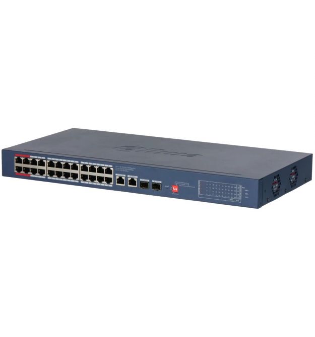 Коммутатор 26 портов управляемый Dahua DH-CS4228-24GT-375 PoE