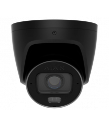 8 Mp IP варіофокальна відеокамера з гібридним підсвічуванням Ajax TurretCam HLVF (8 Mp) Black (2.8-12 мм)