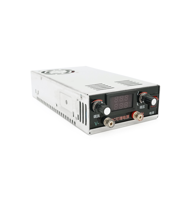 Регульоване джерело живлення DCPJ 350-M, in: 220V, out: 0-95V - 0.8-9A - 350W, 250*150*65мм