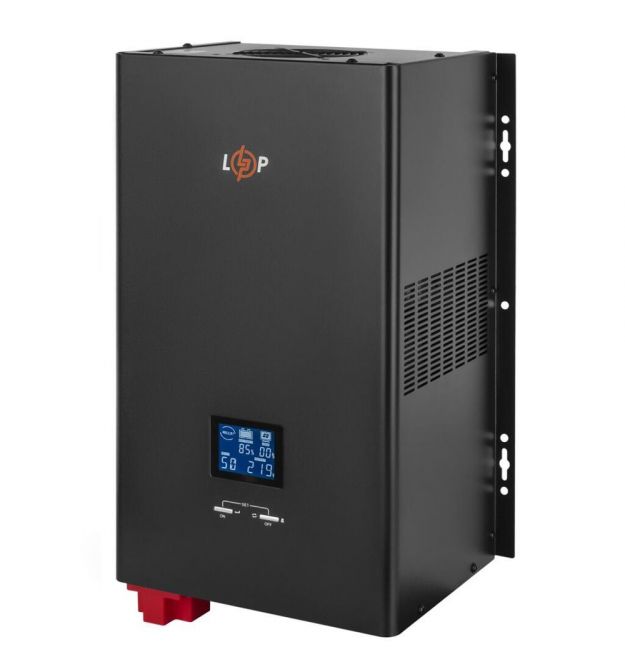 Джерело безперебійного живлення Logicpower LPE-W-PSW-3600VA+ 24V (2500Вт) 1-40A з правильною синусоїдою