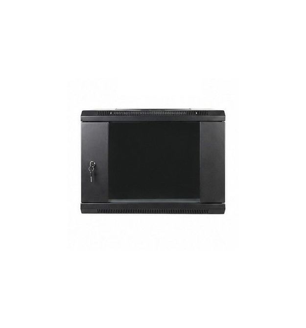 Шафа комутаційна настінна AXON LINK ALM-5406-B 6U 530x400x300 мм, чорна