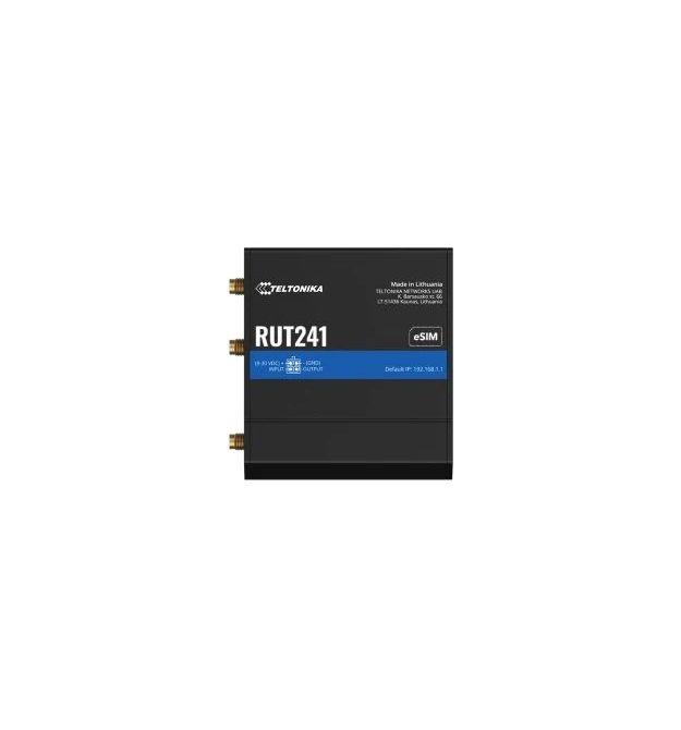 Промышленный сотовый маршрутизатор Teltonika RUT241 c 4G LTE, Wi-Fi