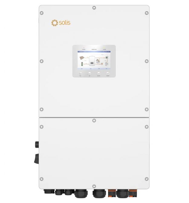 Гібридний інвертор Solis S6-EH3P50K-H (50 кВт 3ф | HV BAT: 2 x 70A | 4 MPPT)