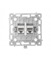 Механізм для розетки Ajax OutletCore (LAN) White