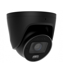 5 Mp IP варіофокальна відеокамера з гібридним підсвічуванням Ajax TurretCam HLVF (5 Mp) Black (2.8-12 мм)