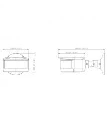 IP-відеокамера панорамна 2Mp*4 TVT TD-6528M3N (D-PE-AR2) f-3.3mm