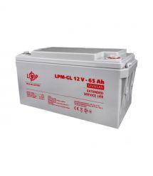 Акумулятор гелевий LPM-GL 12V - 65 Ah