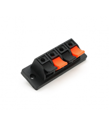 Затискач 4-pin JR6255 для динаміка розмір панелі 70 x 24 мм