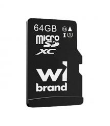 Карта памяти Wibrand microSDXC 64 GB для видеодомофона