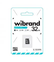 Карта памяти Wibrand microSDXC 32 GB для видеодомофона
