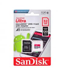 Карта памяти SanDisk Ultra microSDXC 32 GB для видеодомофона