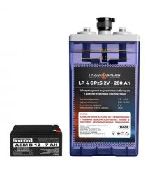 Акумуляторна батарея LP 4 OPzS 2V - 280 Ah