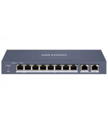 Коммутатор 10 портов управляемый Hikvision DS-3E1310HP-EI